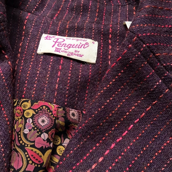 Vintage Penguin Glam Goth Blazer - Picture 3 of 8